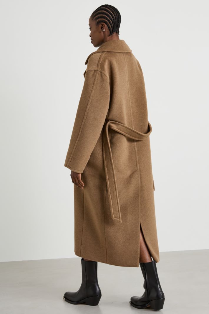 Long wrap coat Intrend - 3