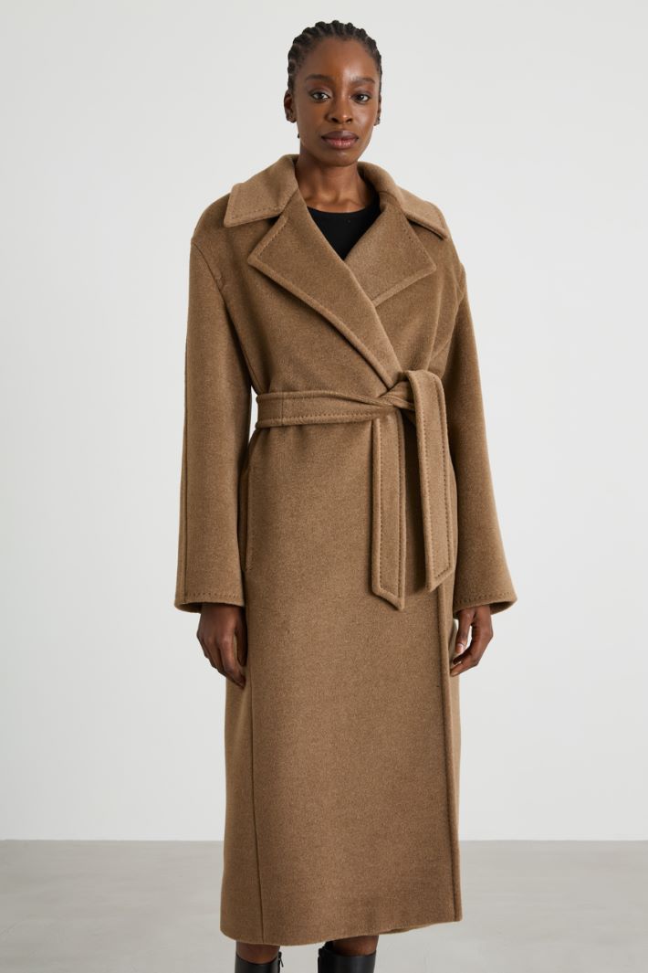 Long wrap coat Intrend - 2
