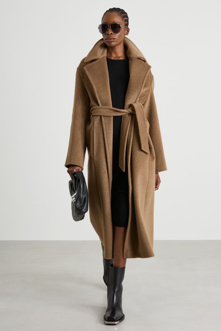 Long wrap coat Intrend
