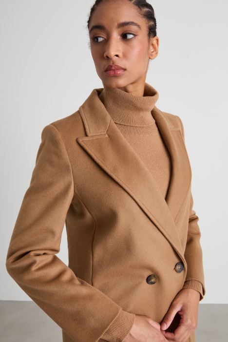 Cappotto in drap di lana