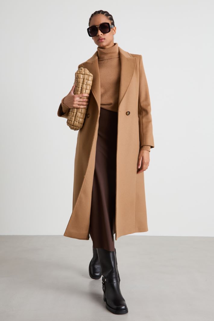 Wool drap coat Intrend