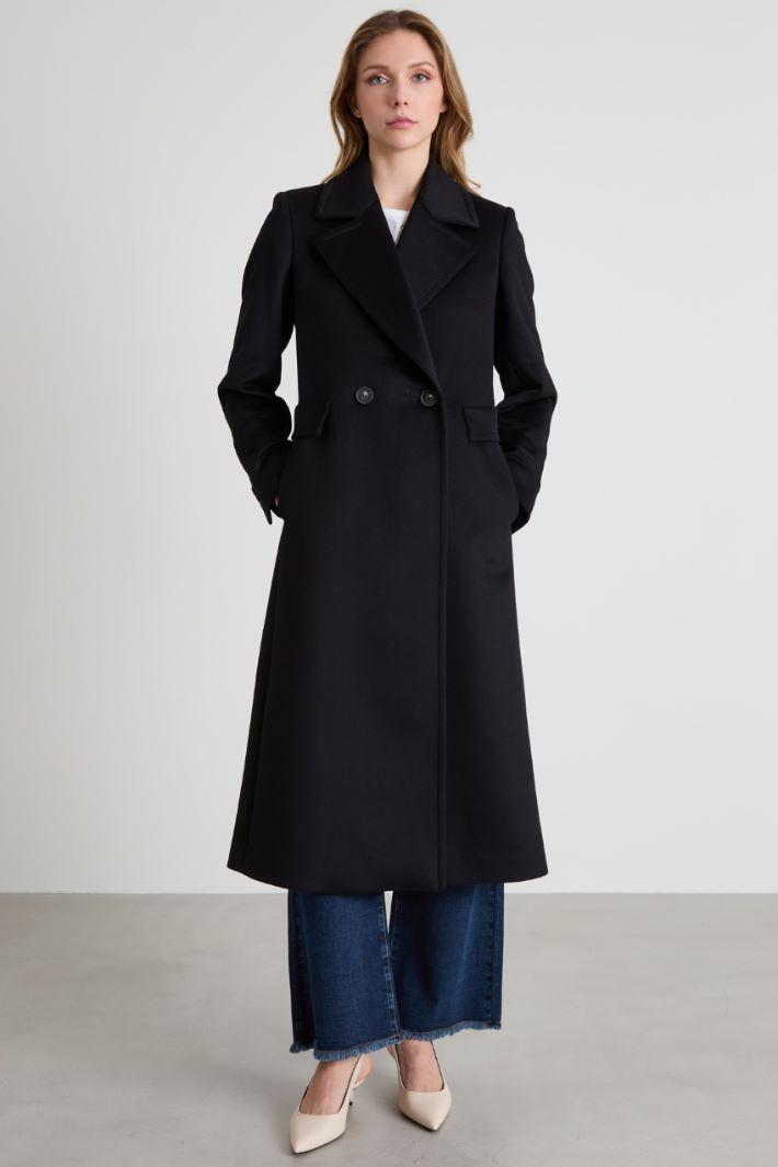 Cappotto lungo doppiopetto Intrend - 3