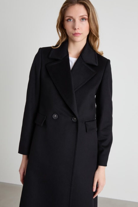 Cappotto lungo doppiopetto