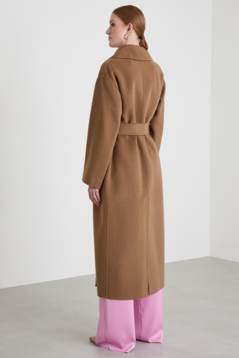 Wool coat with belt Intrend - 3