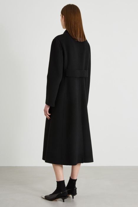 Abrigo de paño de lana