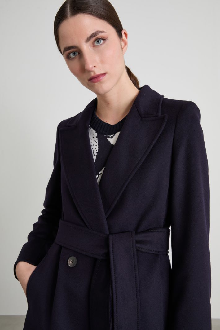 Wool drap coat Intrend - 4