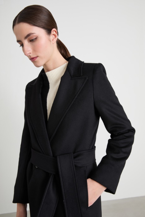 Cappotto in drap di lana