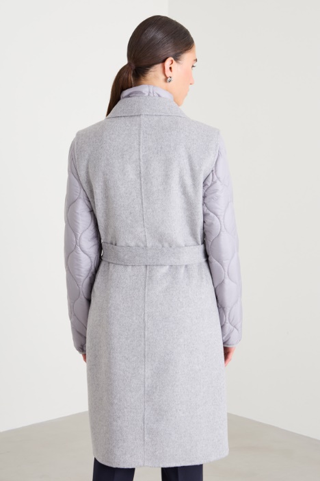 Chaqueta acolchada de dos piezas