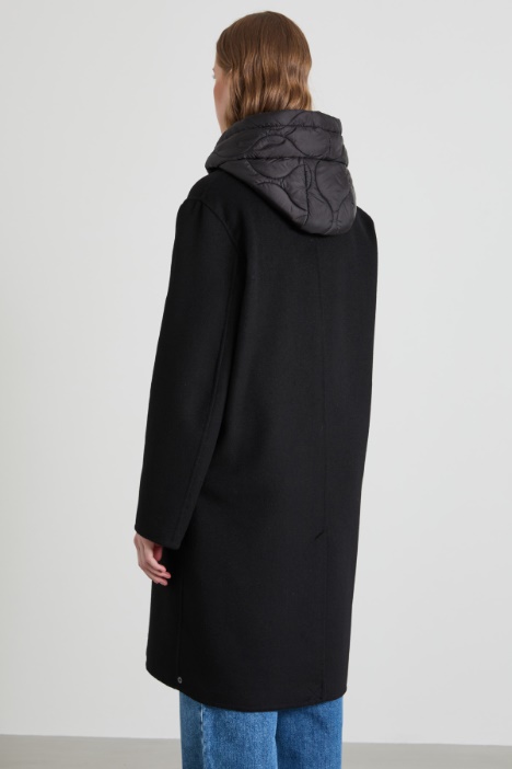 Cappotto con gilet imbottito