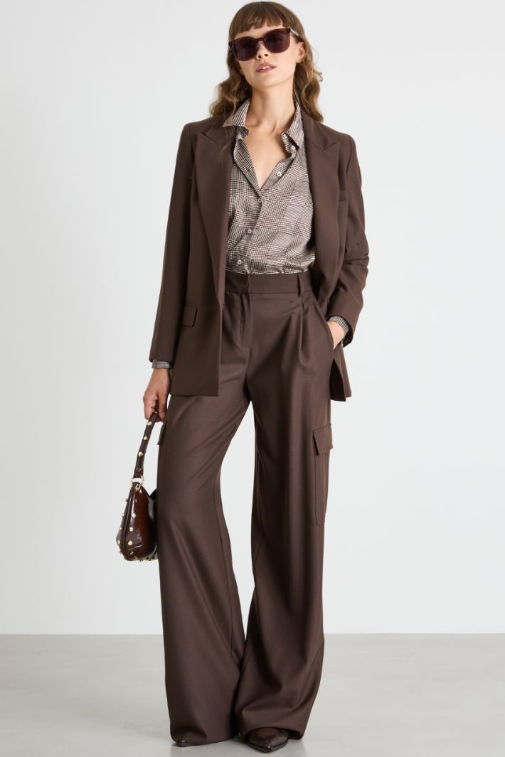 Blazer monopetto con bottone singolo Intrend