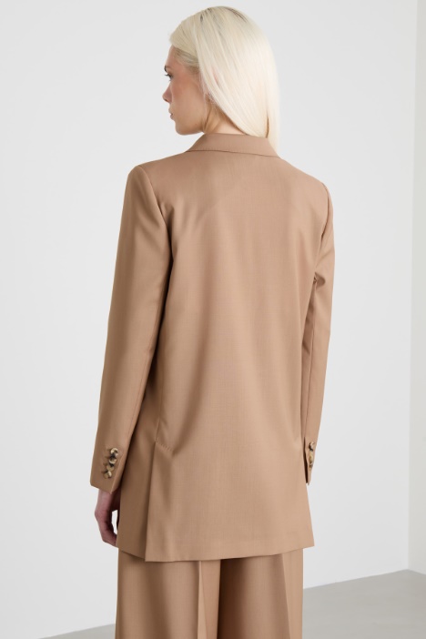 Wool Canvas Blazer Intrend - 2