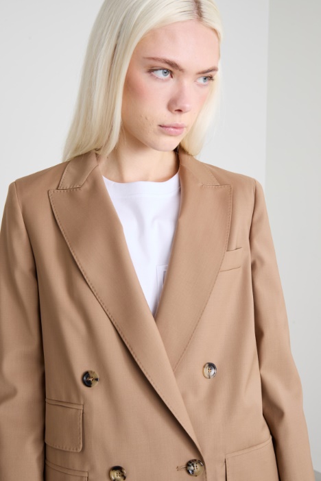 Blazer in tela di lana