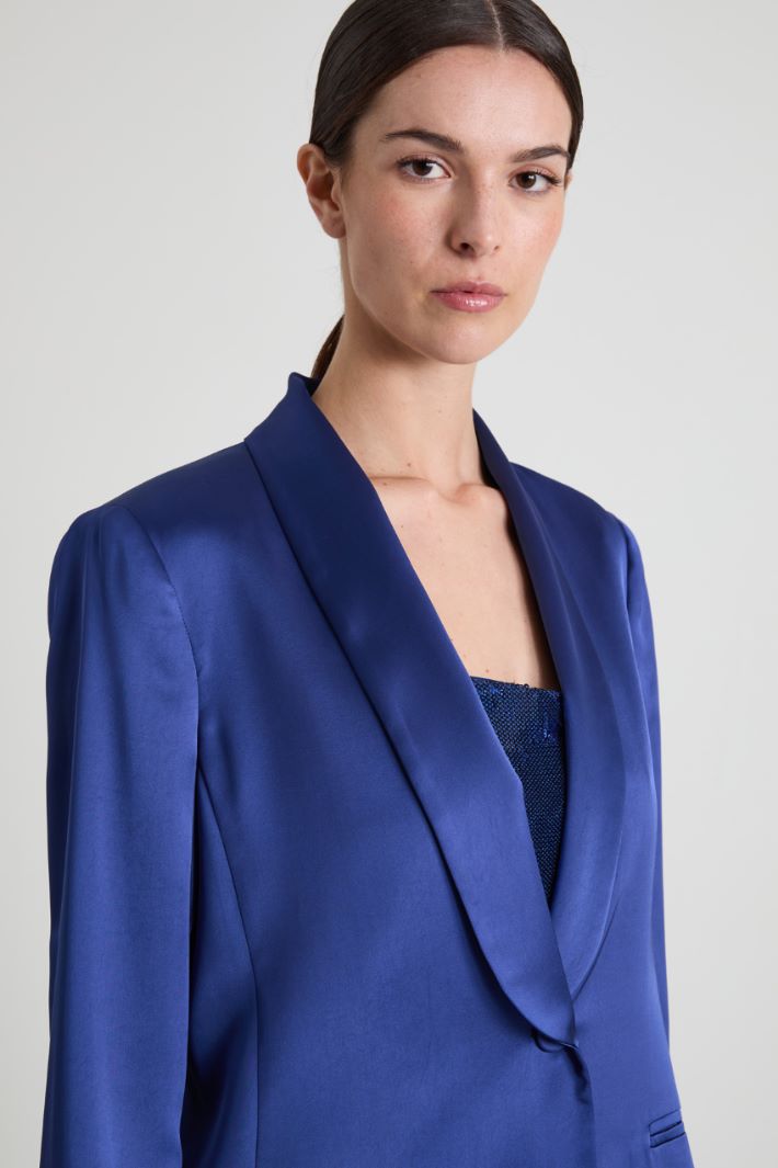 Blazer de satén Intrend - 4
