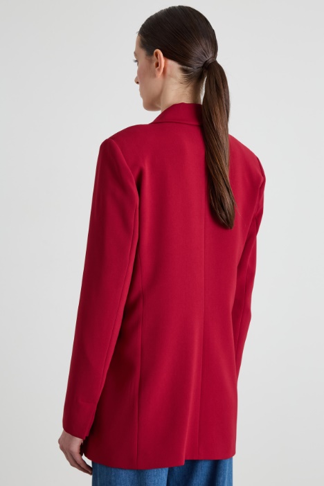 Blazer doppiopetto in cady