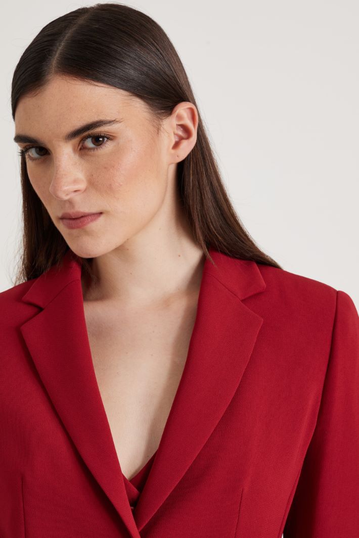 Slim single-breasted blazer Intrend - 4