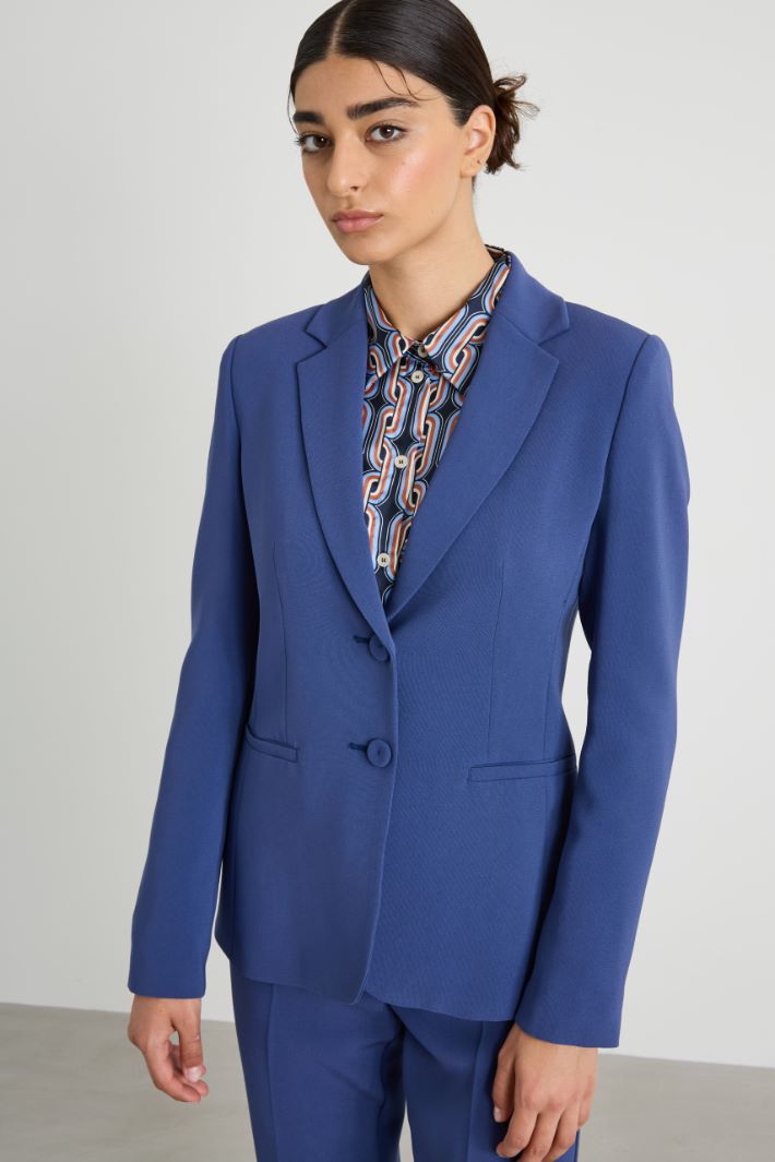 Slim single-breasted blazer Intrend