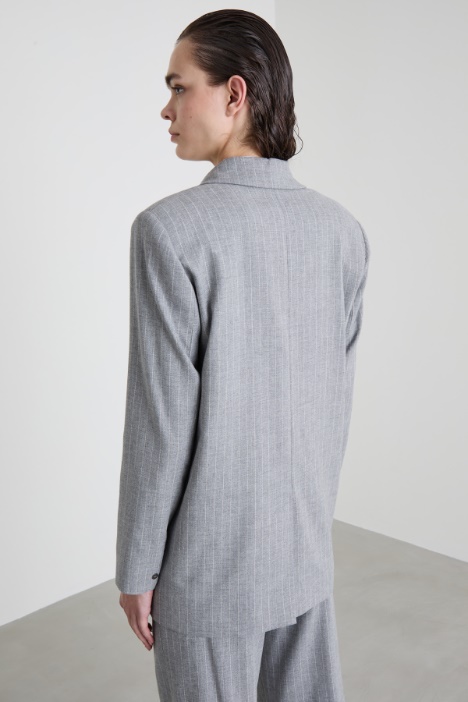 Blazer dritto doppiopetto