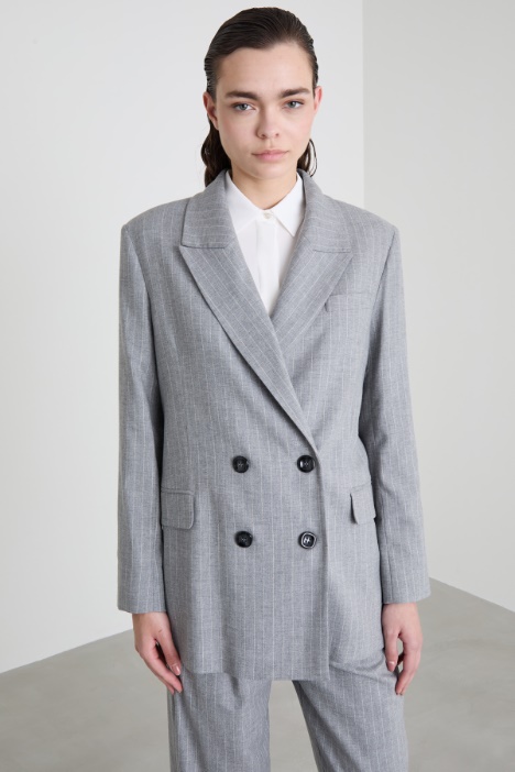 Straight double-breasted blazer Intrend