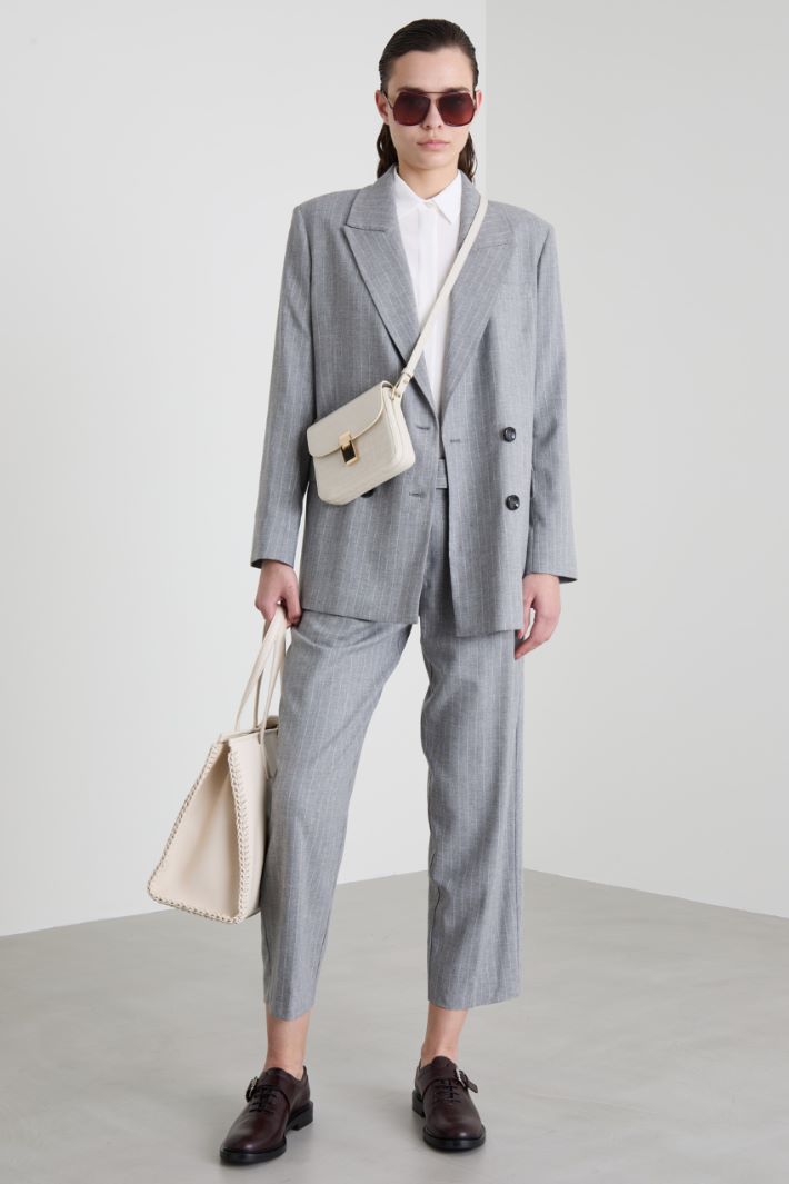 Blazer dritto doppiopetto