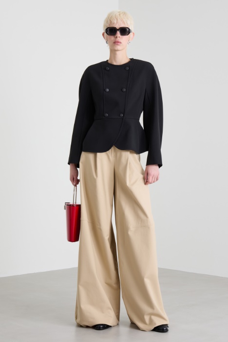 Blazer girocollo a corolla Intrend
