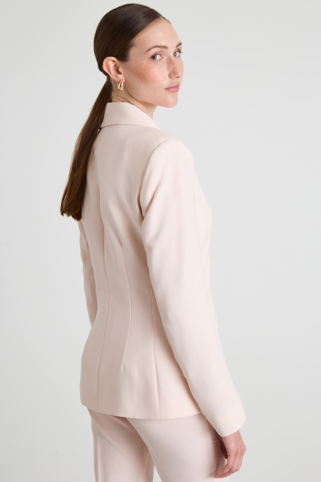 Blazer monopetto sfiancato