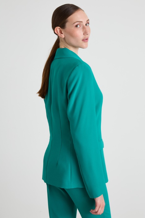 Blazer monopetto sfiancato