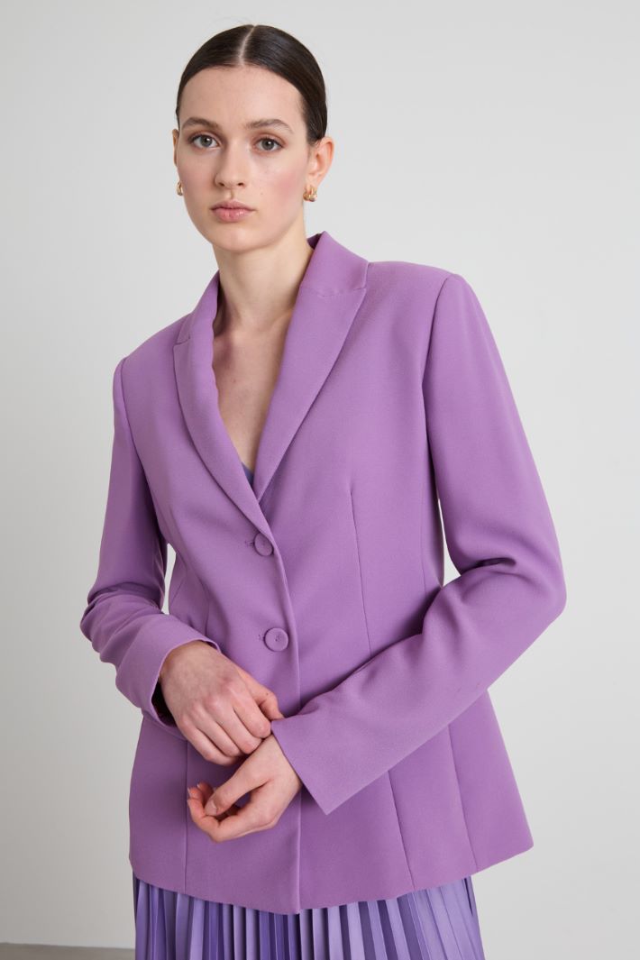 Fitted single-breasted blazer Intrend