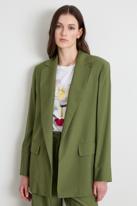 Fluid twill blazer Intrend