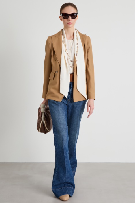 Gabardine wool blazer Intrend
