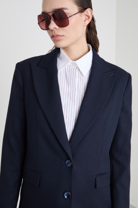 Blazer monopetto a due bottoni