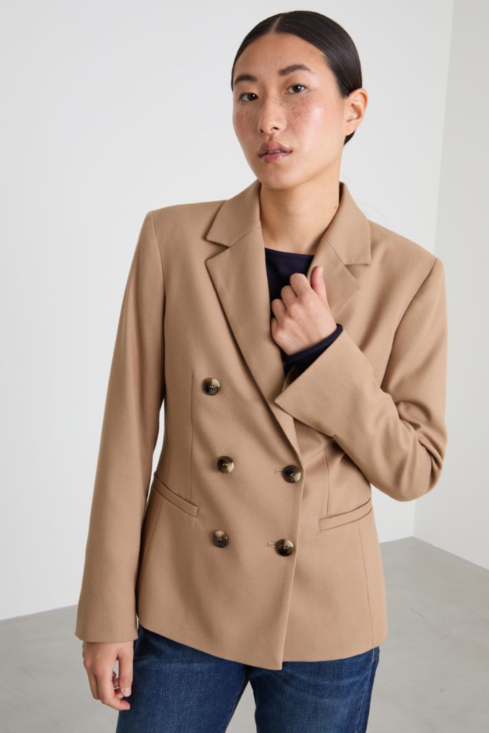Slim double-breasted blazer Intrend