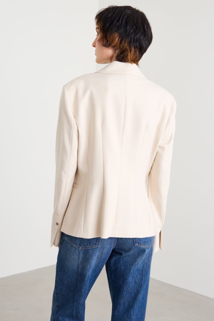 Slim double-breasted blazer Intrend - 2