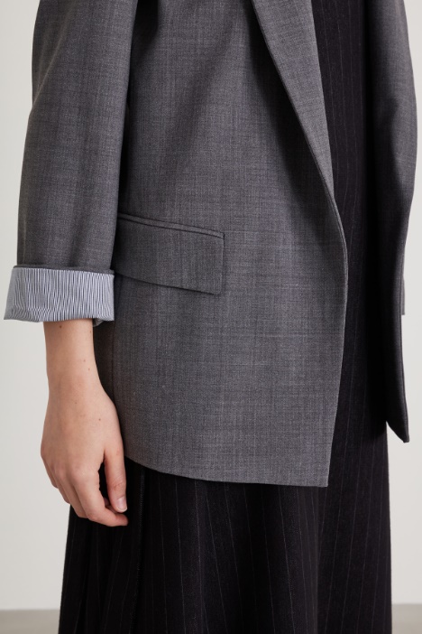 Blazer senza allacciatura