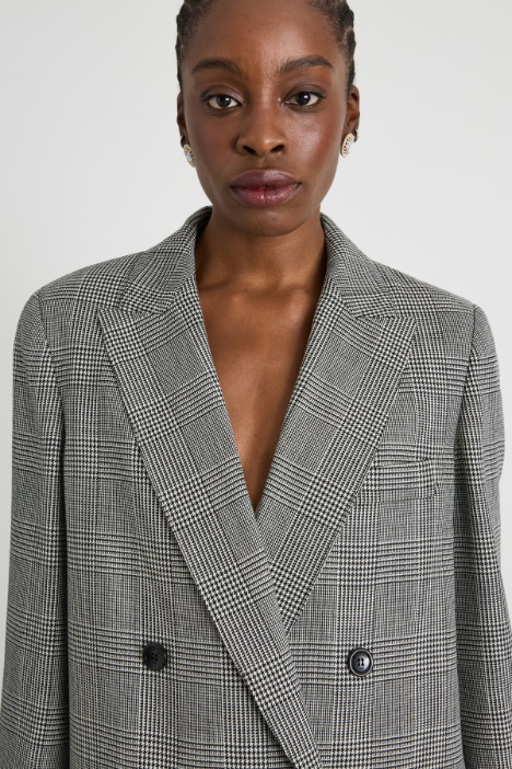 Blazer doppiopetto in lana