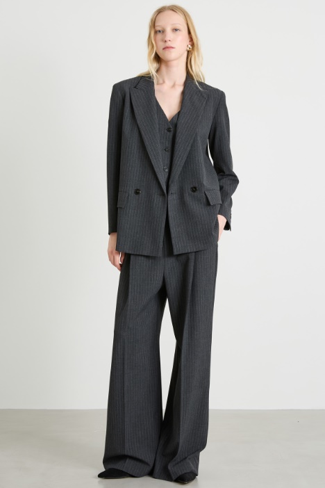 Blazer gessato Intrend