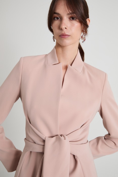 Giacca in cady con fusciacca