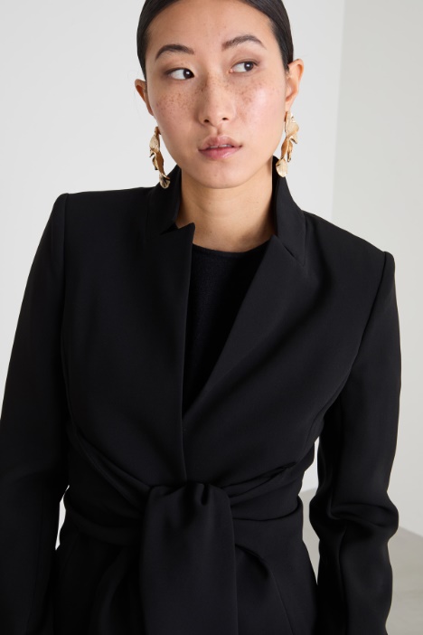 Giacca in cady con fusciacca