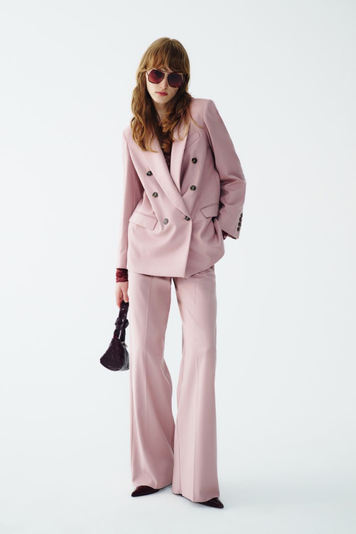 Straight double-breasted blazer Intrend - 5
