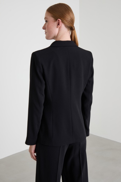 Blazer doppiopetto in cady