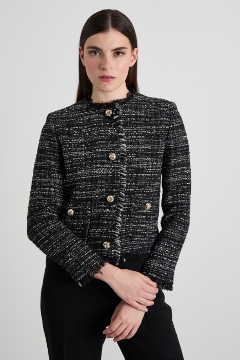 Giacca in tweed