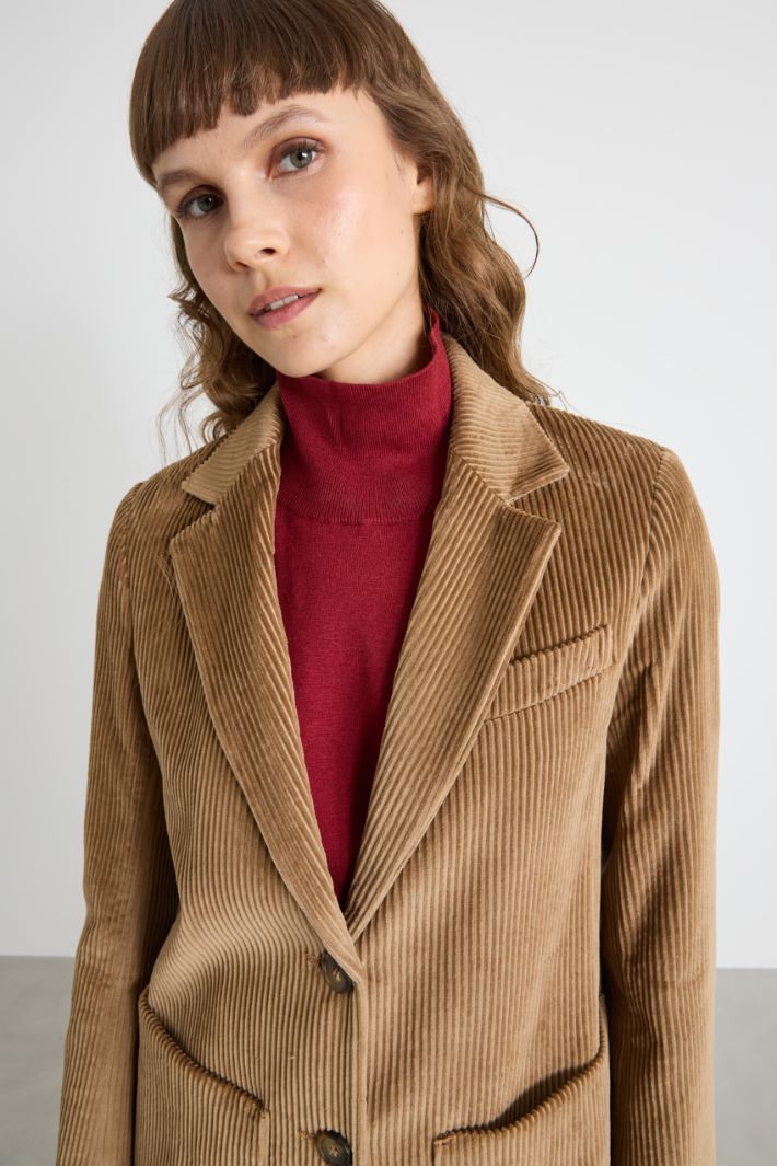 Blazer in velluto Intrend - 3