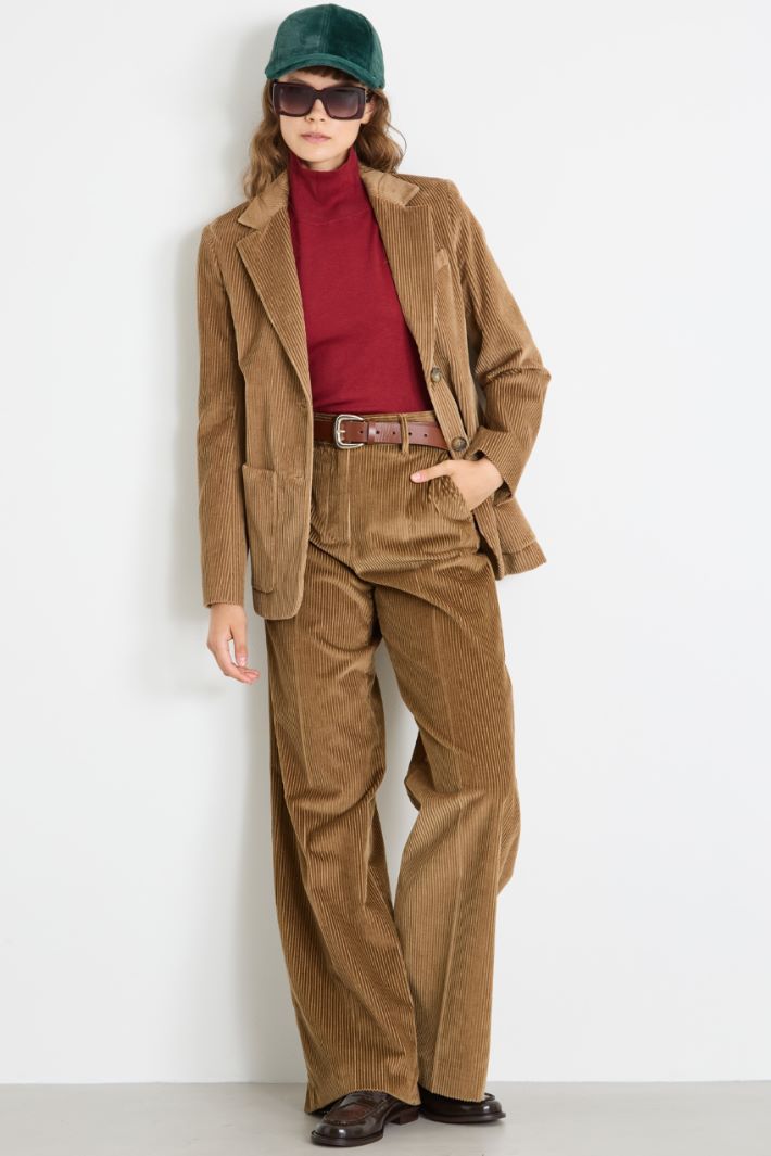 Blazer in velluto Intrend