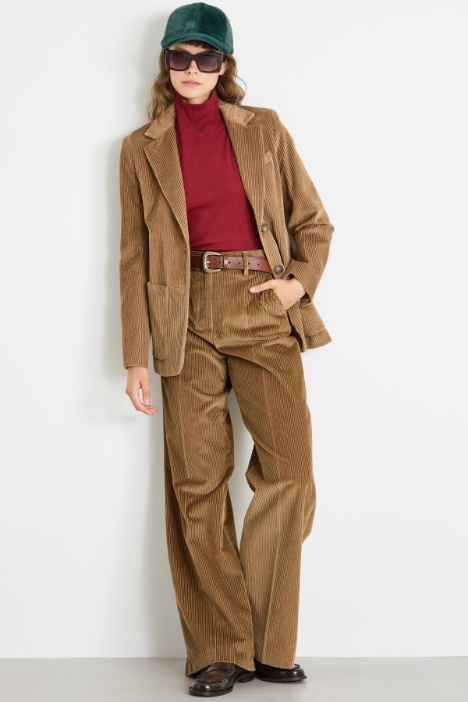 Blazer in velluto Intrend