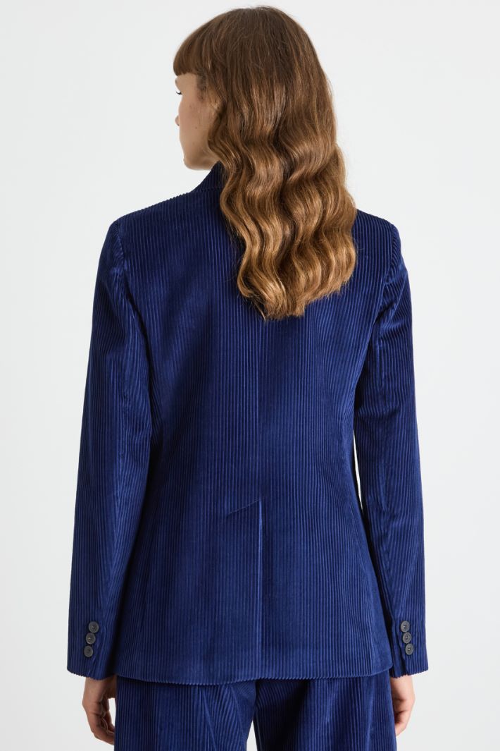 Velvet blazer Intrend - 4