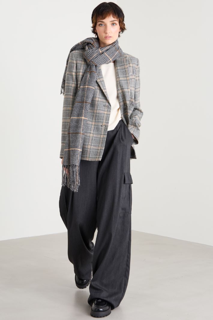 Blazer in batavia di lana Intrend - 3