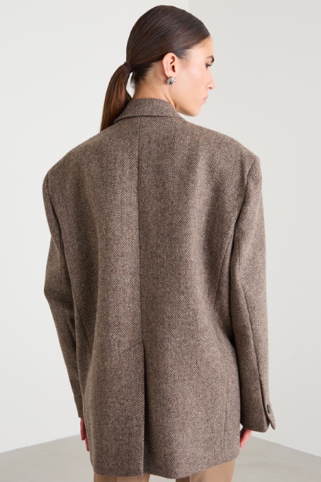 Blazer over in chevron