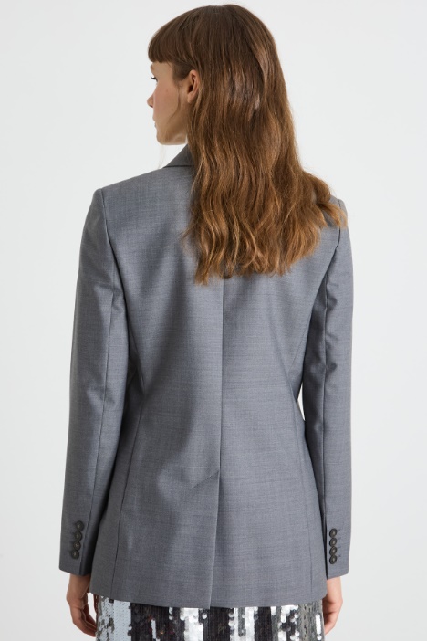 Blazer con bottone singolo