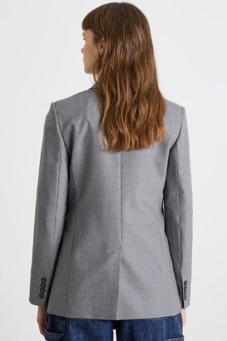 Blazer con bottone singolo