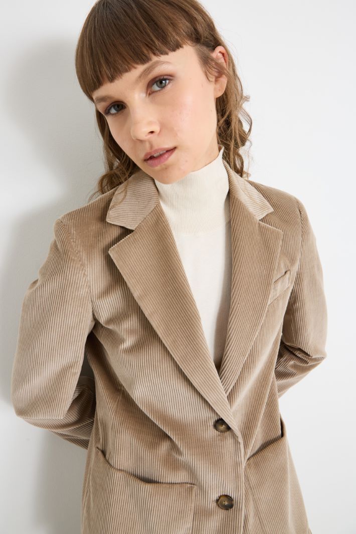 Blazer in velluto Intrend - 3