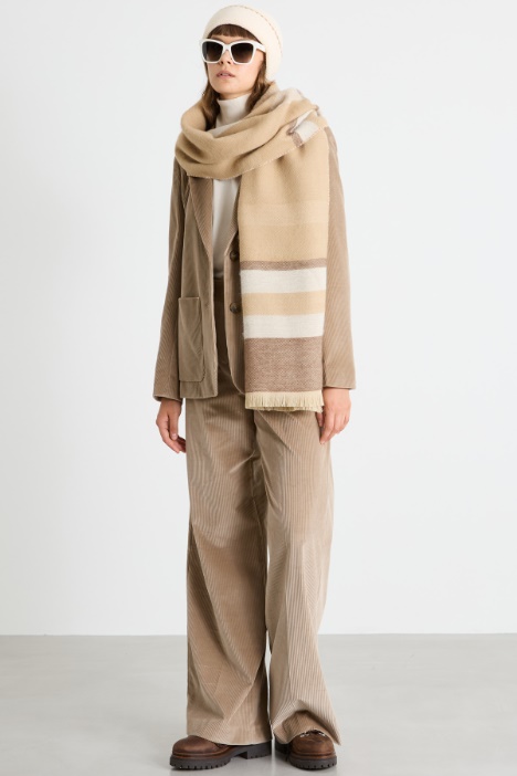 Blazer in velluto Intrend
